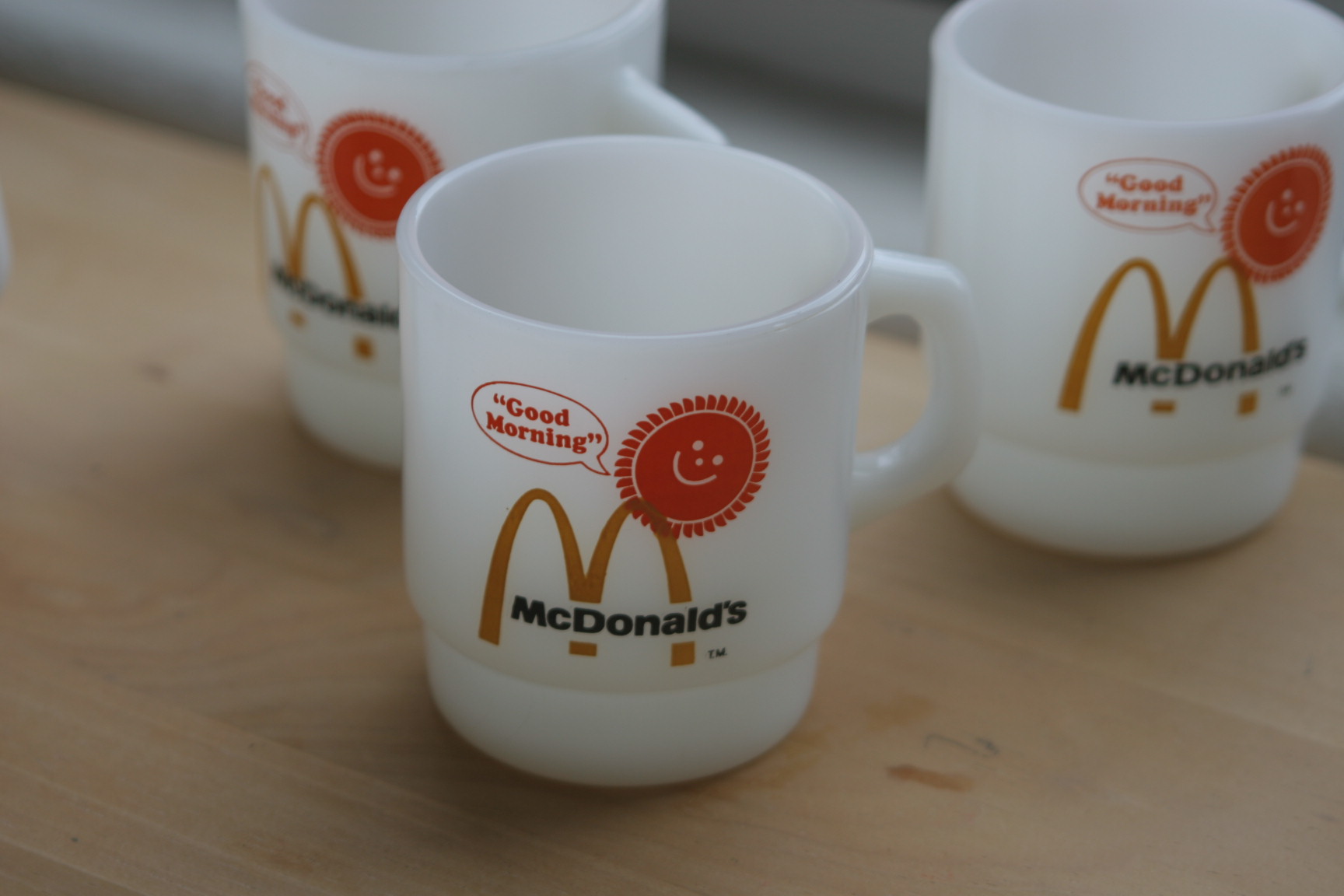 Fire-King マクドナルドマグ (Good Morning! McDonald's Mug)